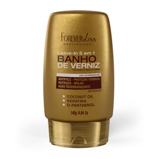 Leave-In Banho De Verniz Forever Liss 140G em Oferta na Shopee