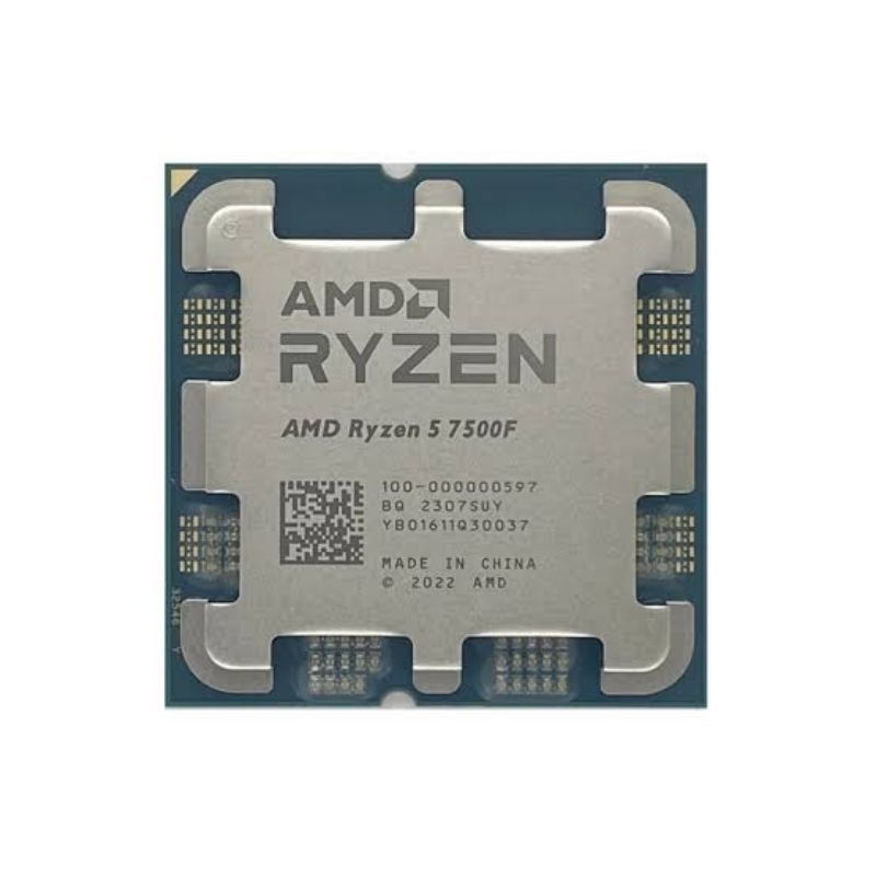 Processador AM5 Ryzen 5 7500F 3.7Ghz (5.0GHz Max Turbo) - Usado apenas para Teste (Sem Caixa ou Cooler)