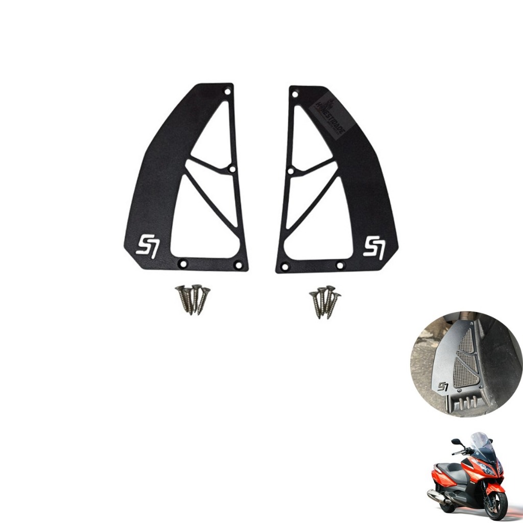 Pedaleira Downtown 300i Kymco 2017 2018 2019 2020 2021 2022 2023 Plataforma