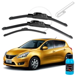 Limpador de Parabrisa Nissan Tiida ano 08 a 13 Universal Dianteira e Traseira