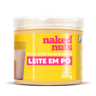 Pasta de Mix de Nuts com Leite em Pó Sem Açúcar e Proteica - Naked Nuts em Oferta na Shopee