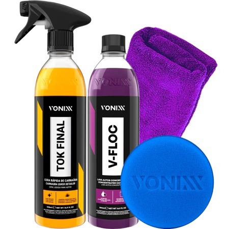 Cera Liquida Tok Final Manutenção Brilho V-Floc Shampoo Vonixx em Oferta na Shopee