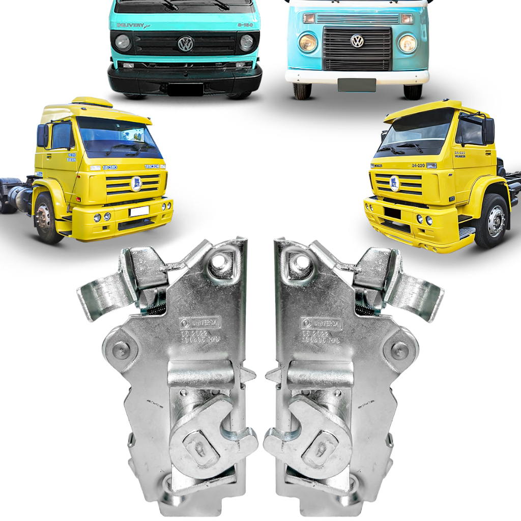 Fechadura Porta Dianteira Compatível com VW Kombi Caminhão Vw Worker Delivery em Oferta na Shopee