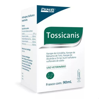 Tossicanis Xarope Para Tratamento Tosse Cães 90ml - Provets em Oferta na Shopee