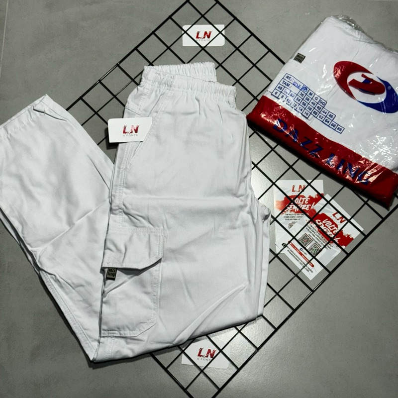 Calça Cargo Dazzling Branca