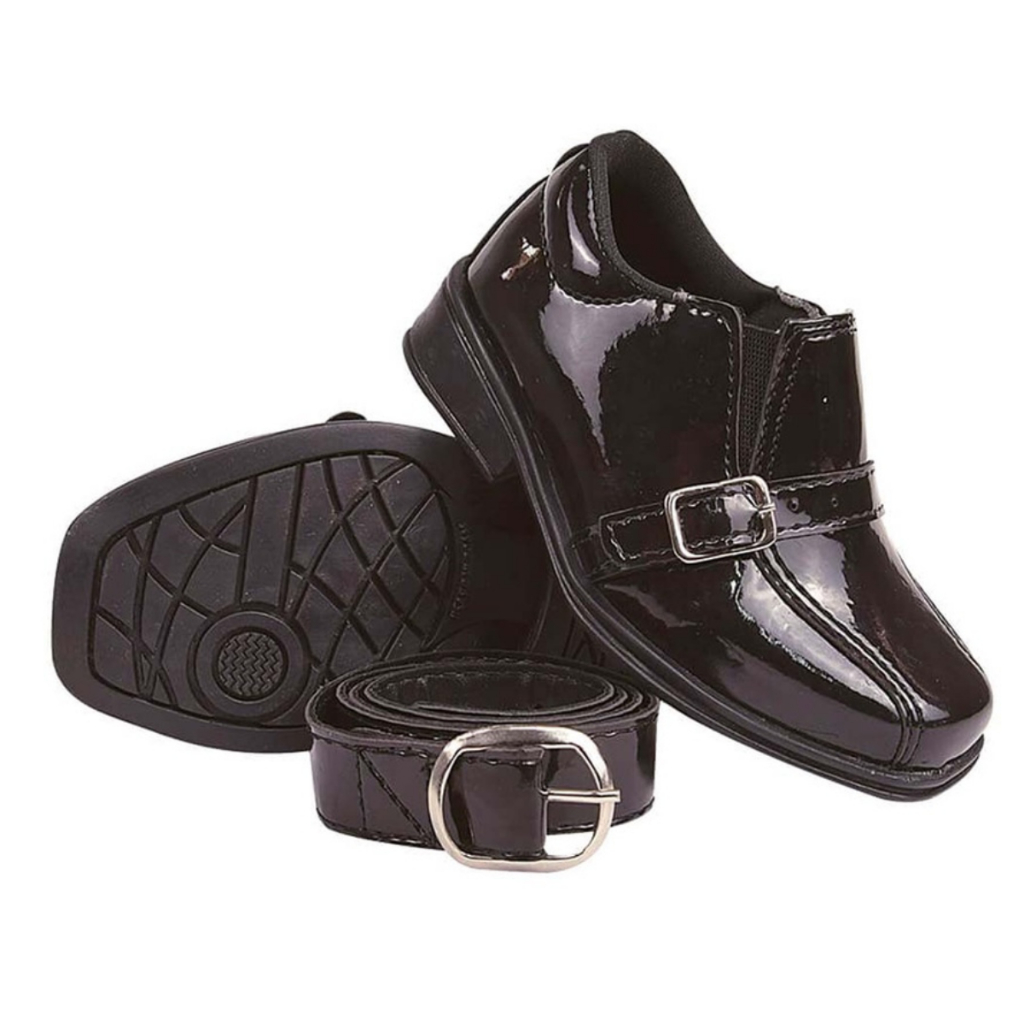 Sapato Casamento Batizado Social Fivela Infantil Masculino Menino Ocasiões Formais Casamento