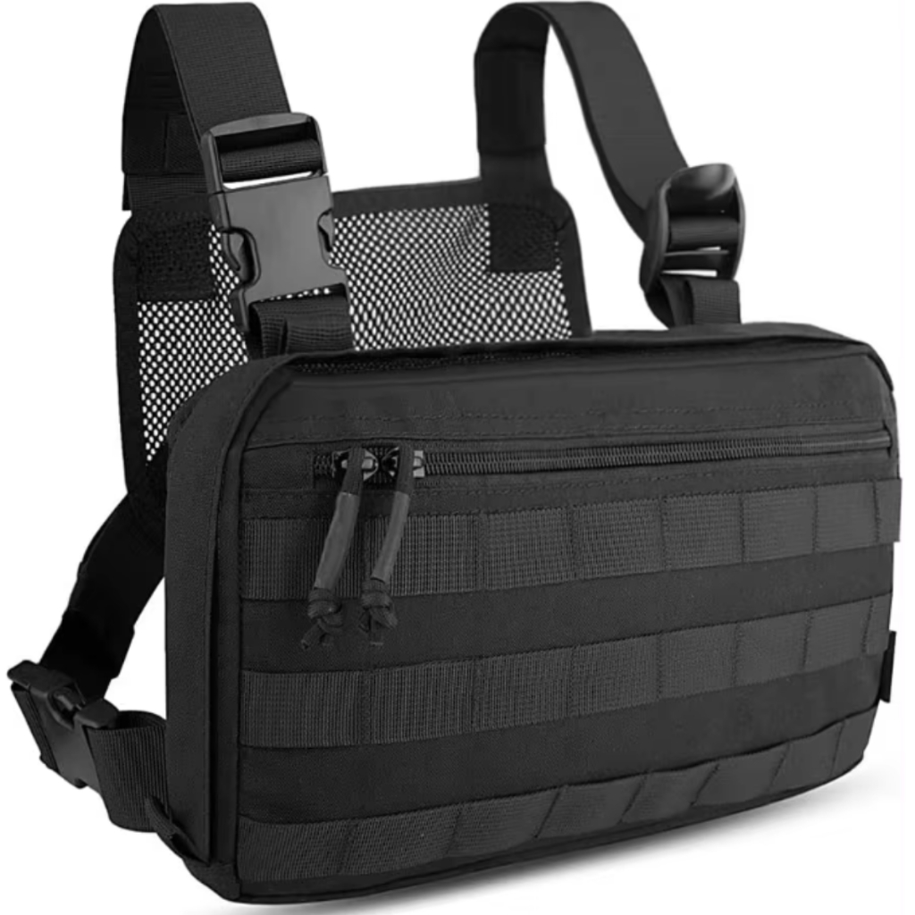 Bolsa Pochete Mochila Frontal Peito Motoboy Ombro Peitoral