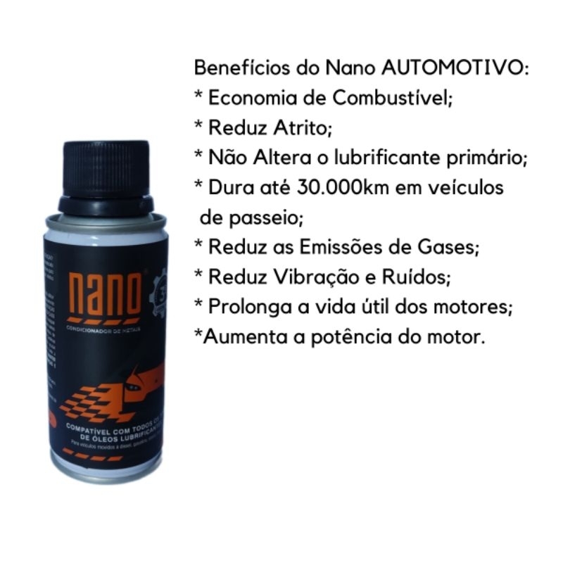 Nano condicionador de metais