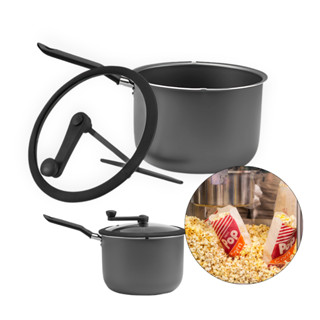 Panela Pipoqueira Brinox Fazer Pipoca Pic Poc 4,2l Grafite Tampa De Vidro Aluminio em Oferta na Shopee