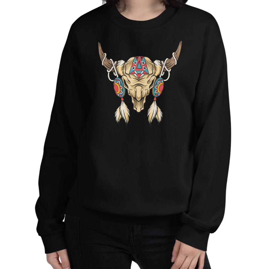 Moletom Boi Madala Careca Gola Redonda Sueter Flanelado Masculino E Feminino