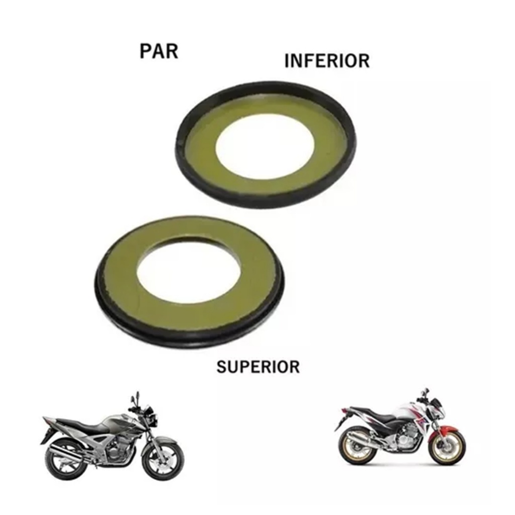 Retentor Guarda Po Caixa Direcao Superior Inferior CBX 250 CB 250 Cb 300 Twister