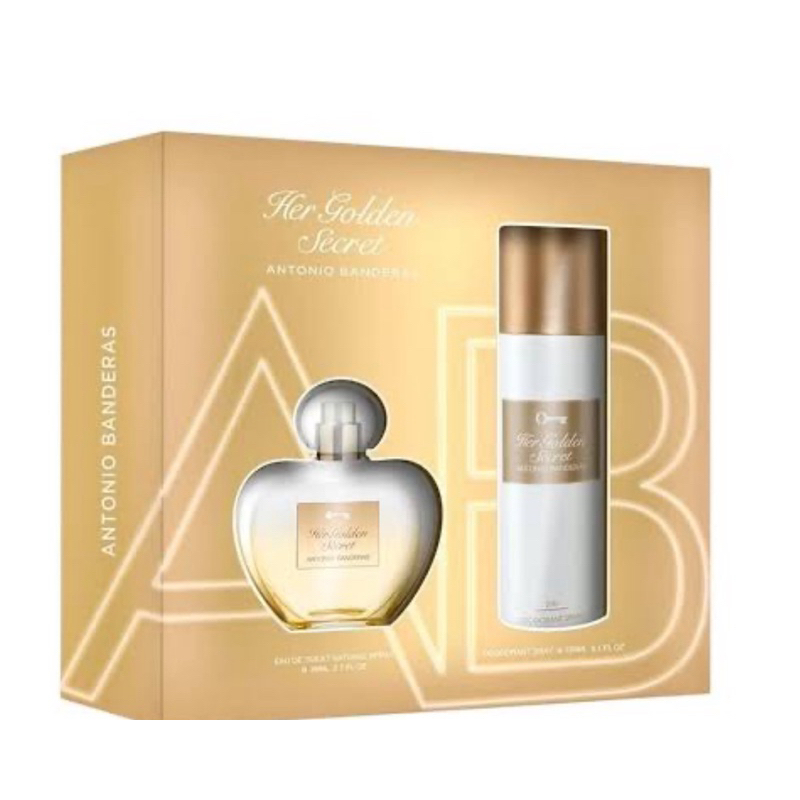 Her Golden Secret kit 80ml + Deo 150ml Banderas