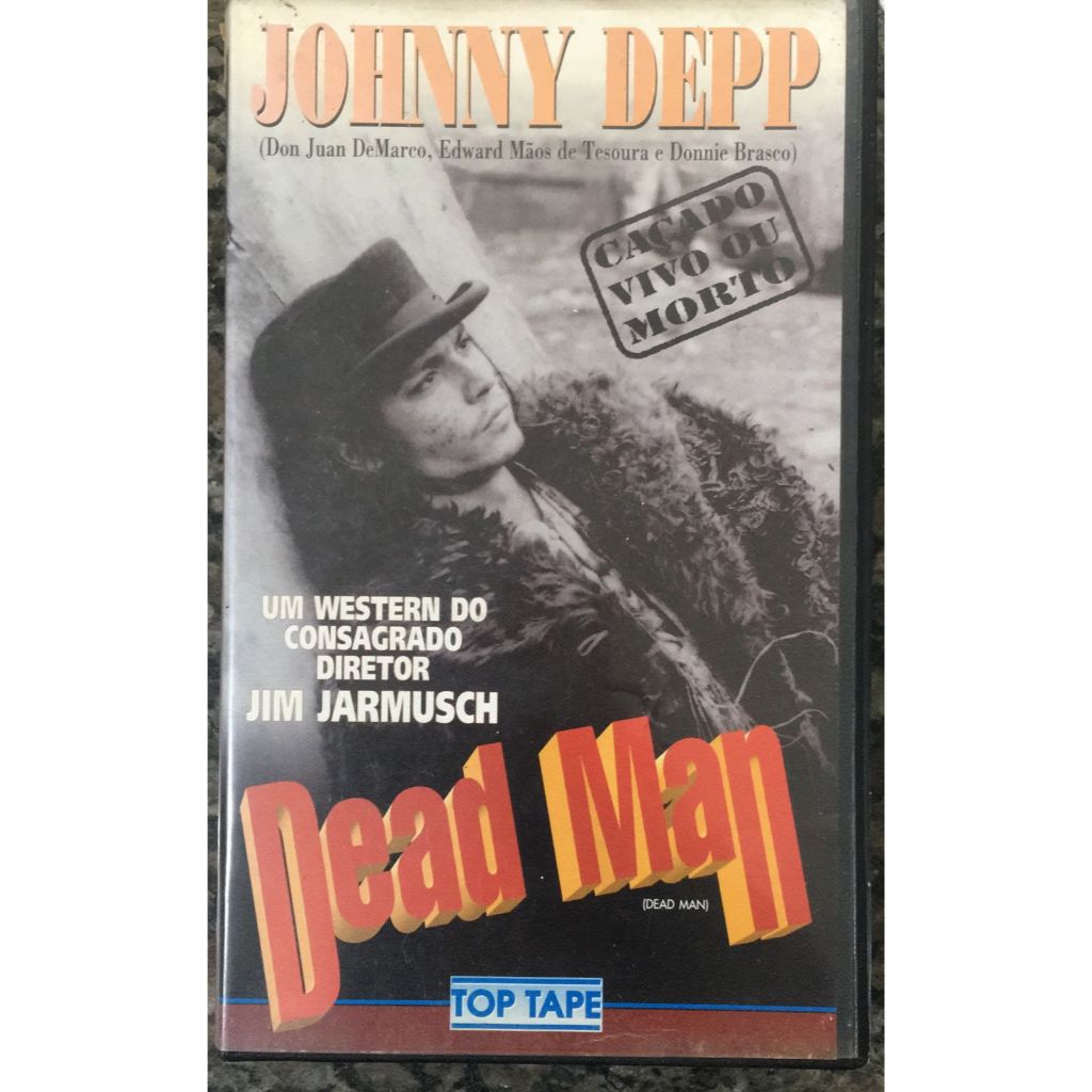 Fita Vhs Homem Morto Dead Man-johnny Depp Top Tape 1995