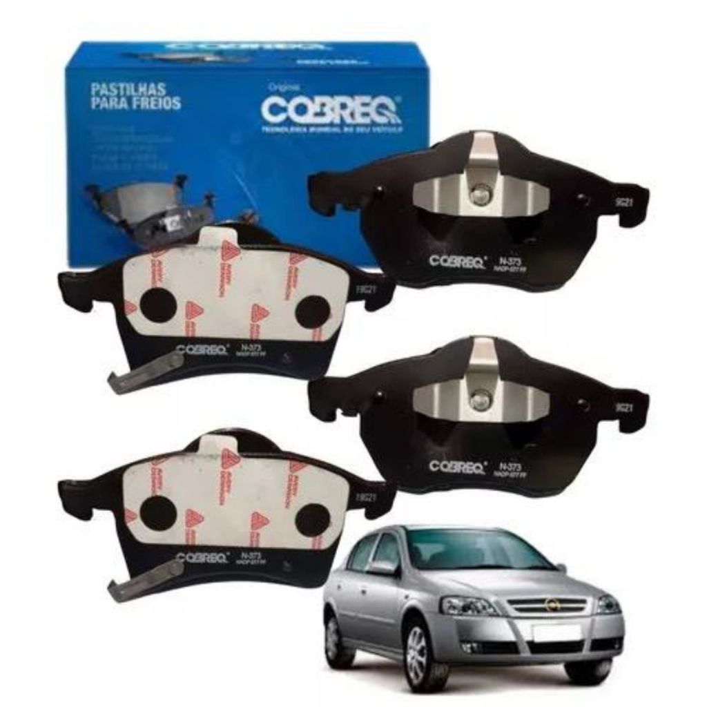 Detalhes do Jogo Pastilha de Freio Dianteira Original Cobreq Astra Vectra Zafira Meriva