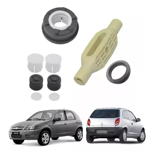 Kit Reparo Bucha Alavanca Câmbio Varão Corsa Celta Vectra