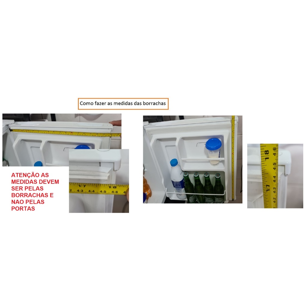 Borracha para freezer metalfrio DA421b4