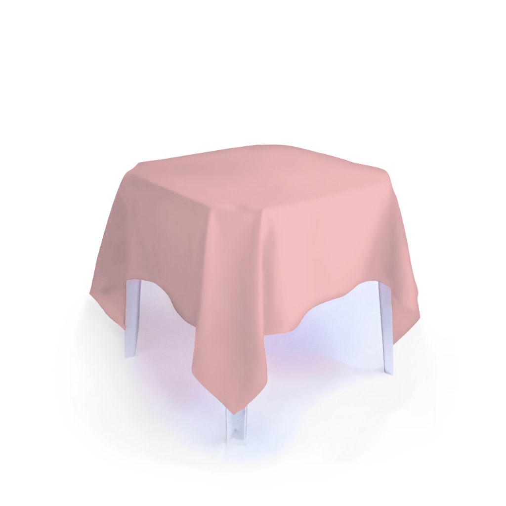 Kit com 10 Toalhas de Mesa  Rosê em Tecido Oxford de 1.50 x 1.50 com Bainha em Oferta na Shopee