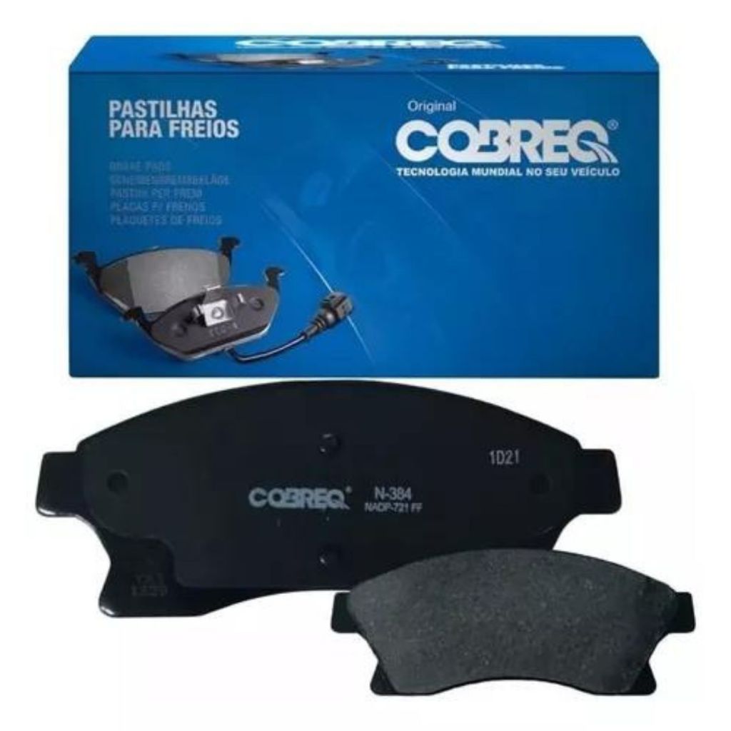 Jogo Pastilha de Freio Dianteira Original Cobreq GM Cruze 1.8 16v - Spare Parts and Accessories for Vehicles