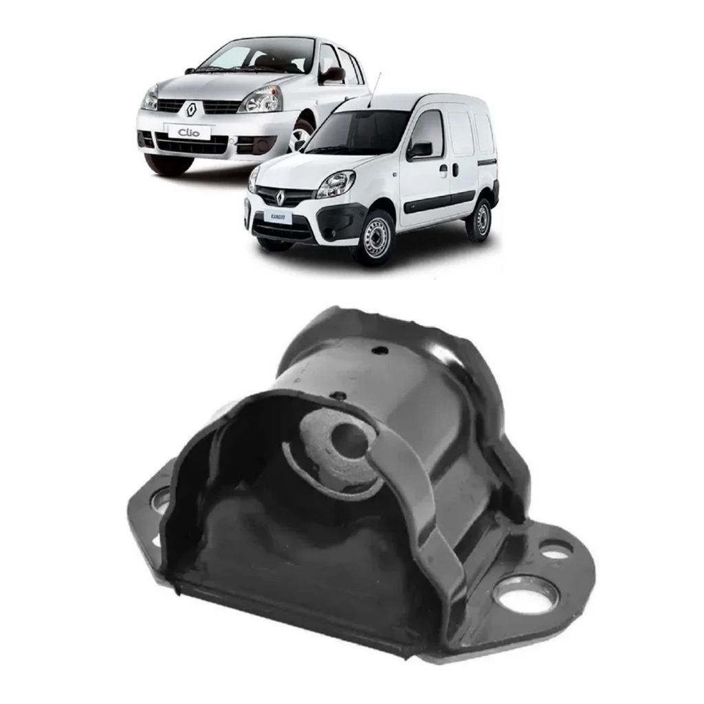 Coxim Hidráulico Motor RENAULT KANGOO 2000 a 2005 Motor 1.0 Dianteiro Superior Lado Direito