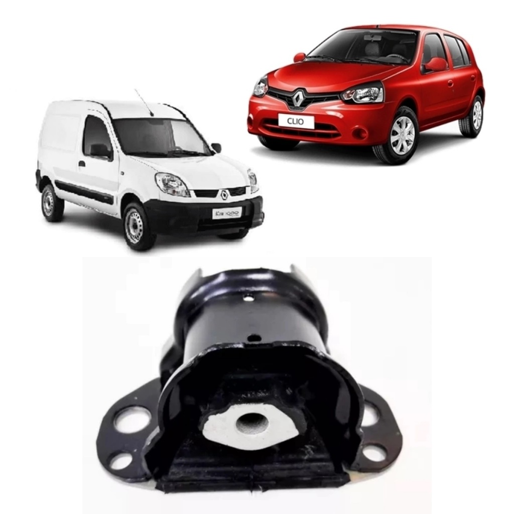 Coxim Hidráulico Motor RENAULT CLIO 1998 a 2016 Motor 1.0 Dianteiro Superior Lado Direito