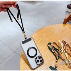 Cordão para Celular Liso De Mão Cordão Suporte Para Telefone Básico