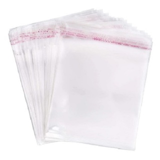 Saquinho Adesivado Saco Transparente 6x6 C/ 100 Unidades em Oferta na Shopee