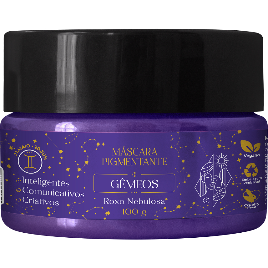 Imagem Máscara Pigmentante Signos Kamaleão Color - Gêmeos - 100g