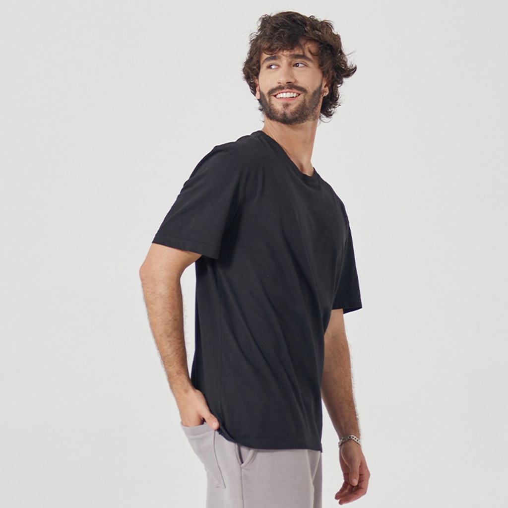 Camiseta Masculina Casual Prime Preto - Men Clothes