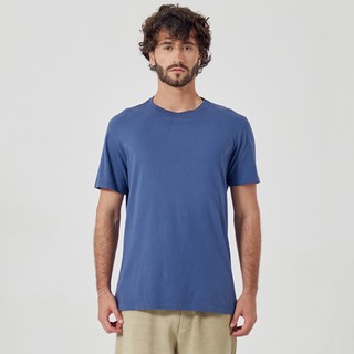 Camiseta Masculina Casual Prime Azul Indico em Oferta na Shopee
