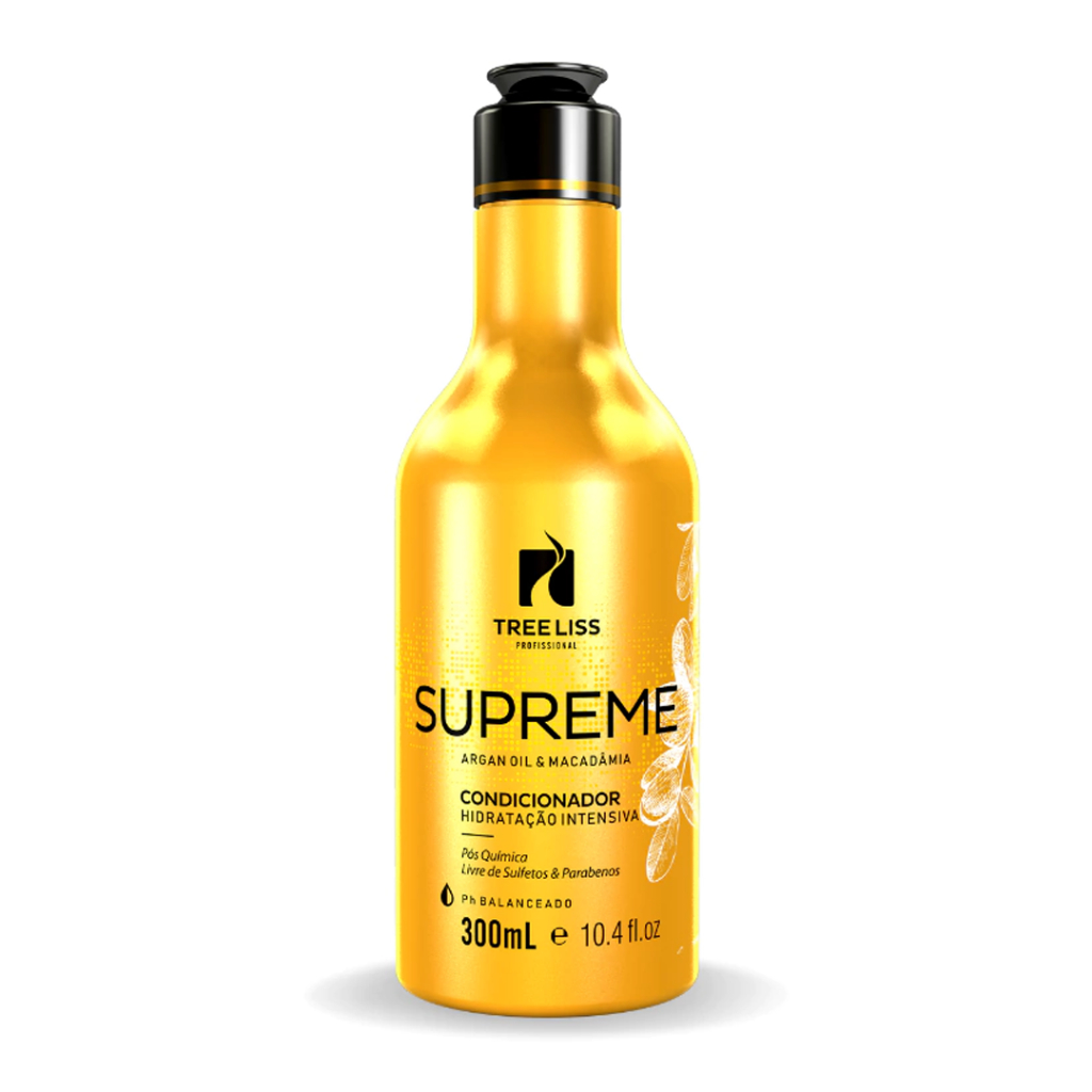 Condicionador Pós Química Banho de Verniz Supreme Tree liss 300ml