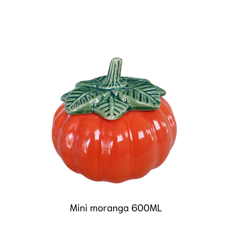 Moranga Laranja 650 ML cerâmica esmaltada em Oferta na Shopee