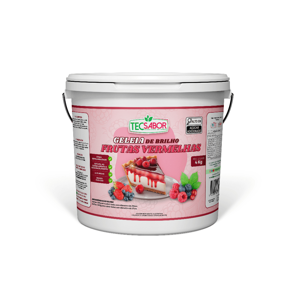 Geleia de Brilho Tecsabor 4Kg