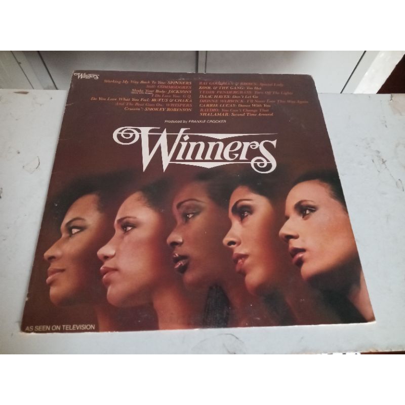 Lp Winners - Commodores Isaac Hayes Jacksons/  Importado