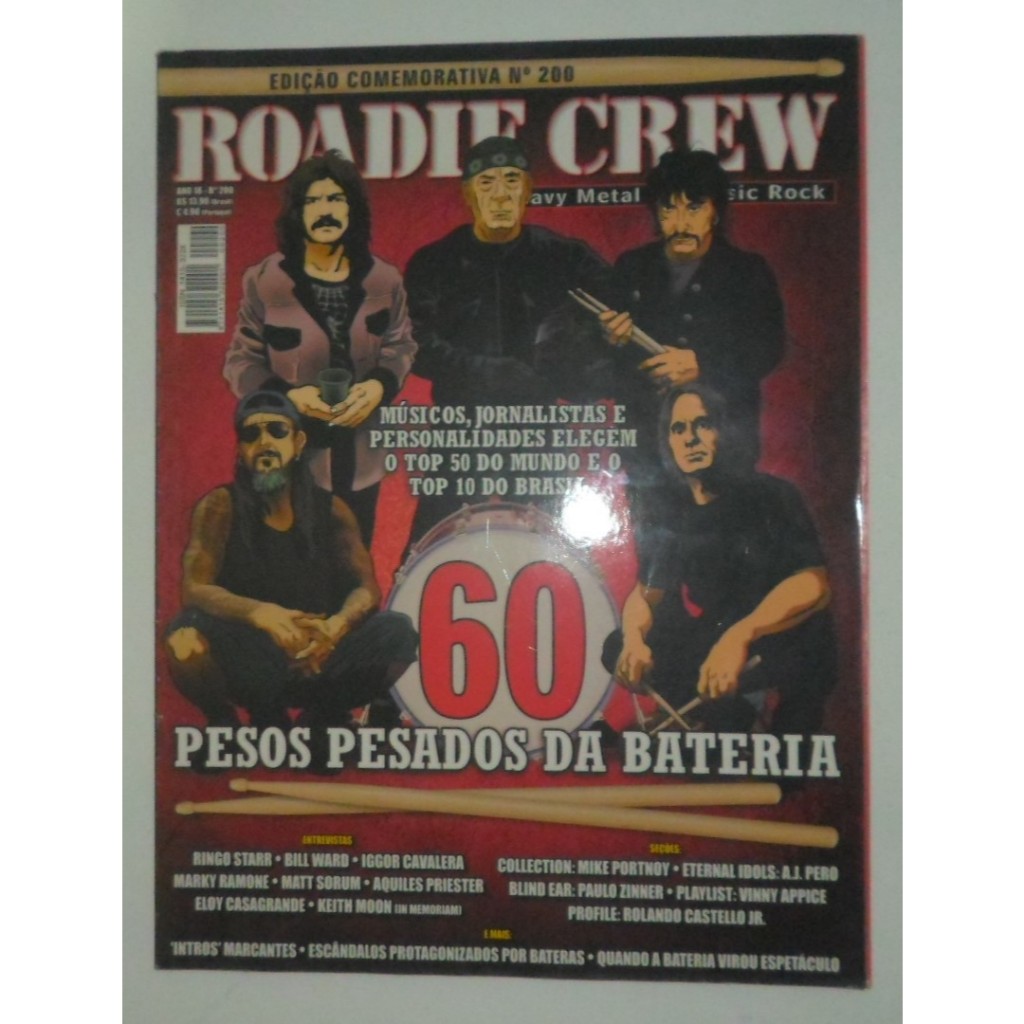 Revista Roadie Crew No 200