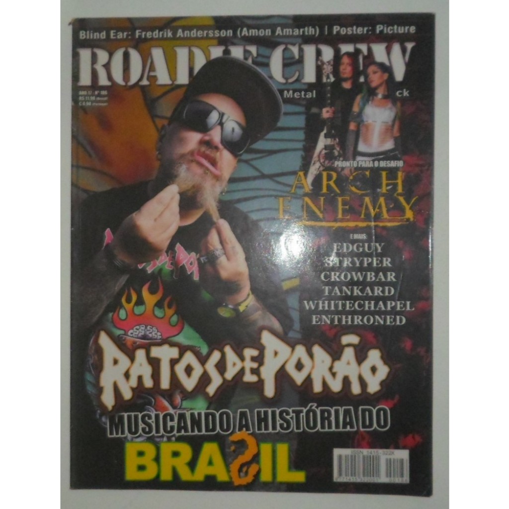 Revista Roadie Crew No 186