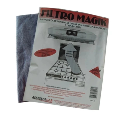 Filtro Manta Para Coifa Exaustor Purificador Suggar e Depuradores 59cm x 78cm