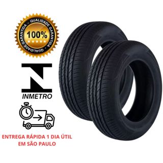 Kit 2 Pneu Aro 15 - 185/60 R15 Remold Linha Premium Com Selo do Inmetro Garantia Pneu em Oferta na Shopee