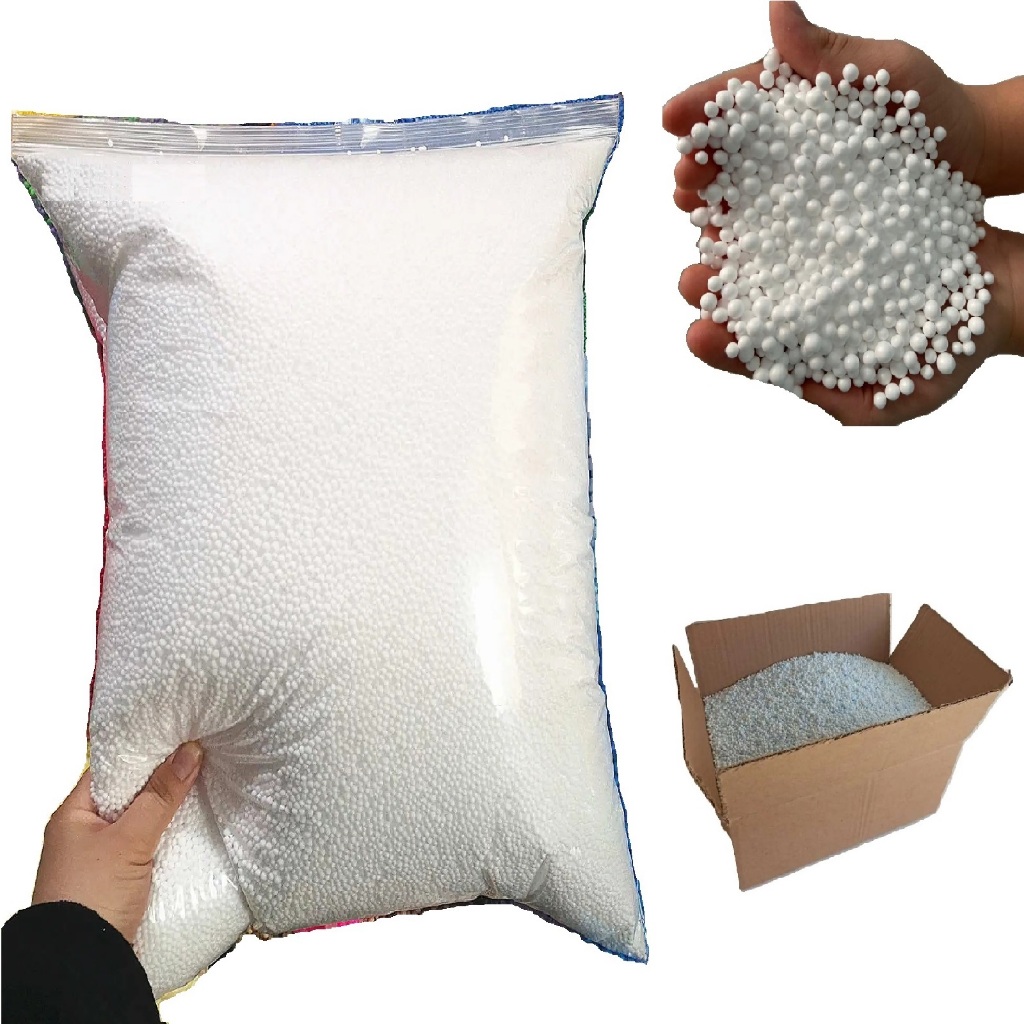 Isopor Perola Bolinha Artesanato Enchimento Proteçao Eps Caixa Slime - 10 Litro