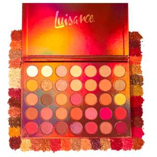Heat Paleta De Sombra 35 Cores Luisance em Oferta na Shopee