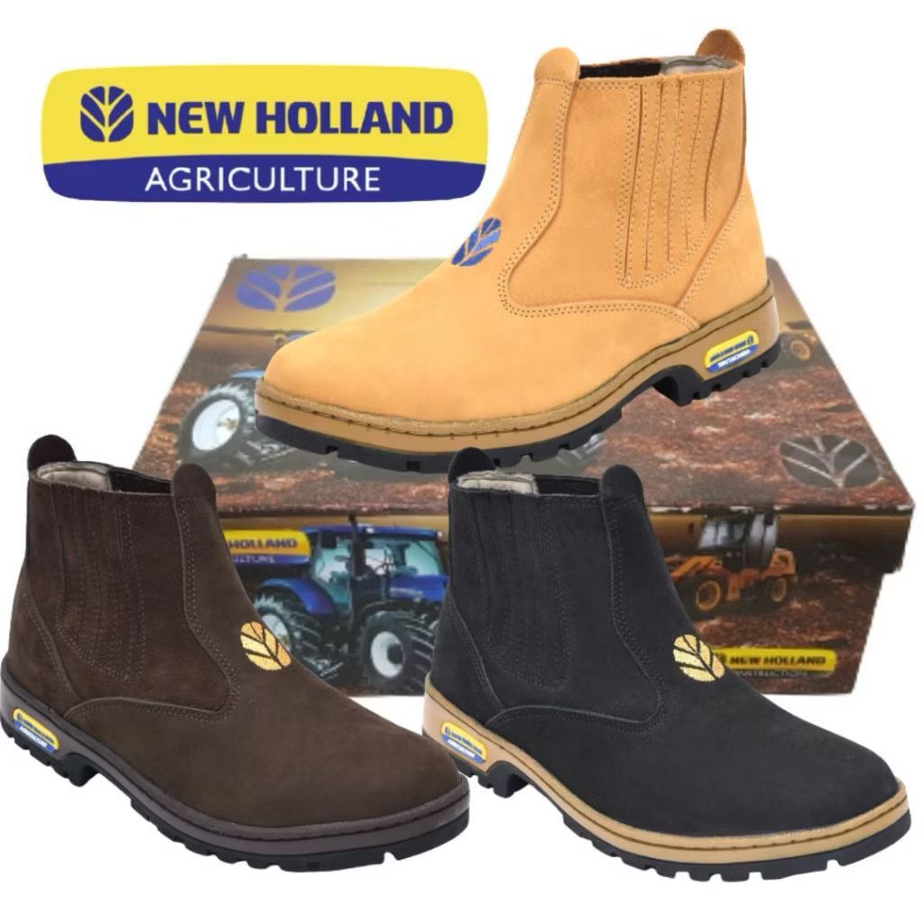 Botina Masculina New Agriculture em Nobuck Legitimo