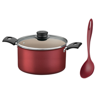 Caldeirão Antiaderente Tramontina Turim 24 ou 20cm C/ Concha em Oferta na Shopee