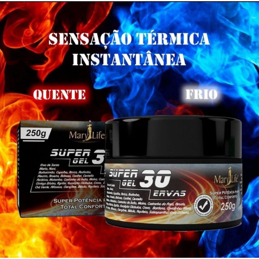 Pomada Massageadora Super Gel 30 Ervas em Oferta na Shopee
