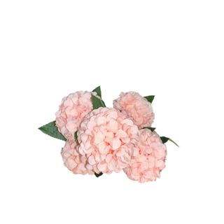 Buquê De Hortênsia Artificial Cores Variadas Com 5 Flores em Oferta na Shopee