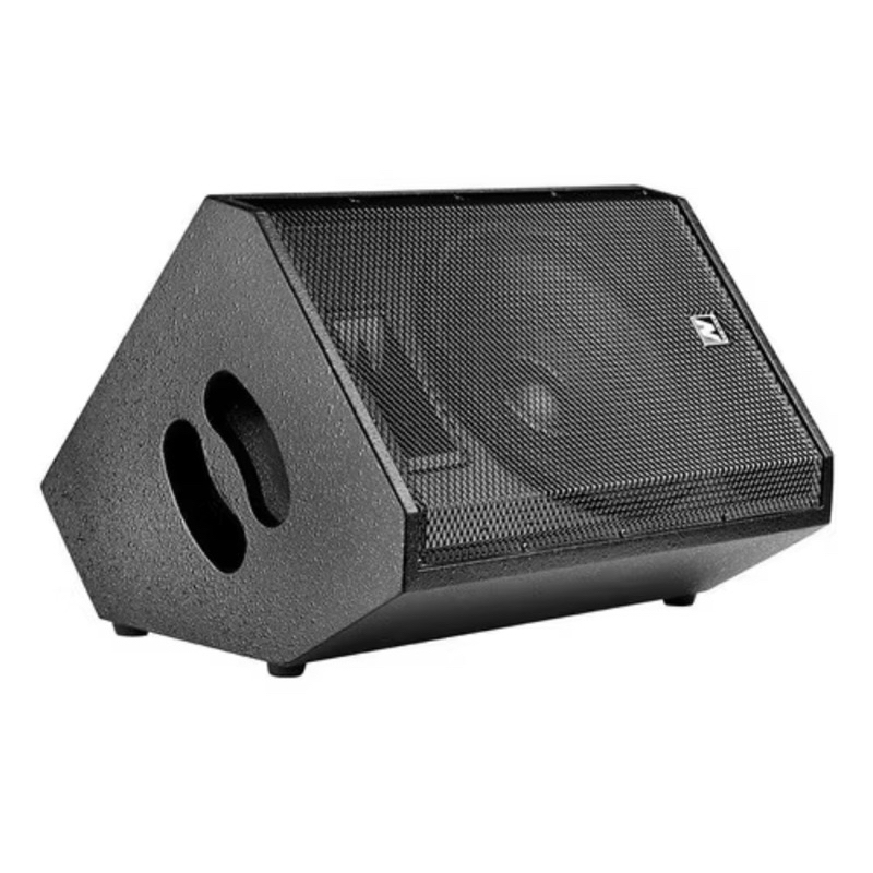 Caixa de som amplificada recarregável com microfone e controle USB Bluetooth portátil