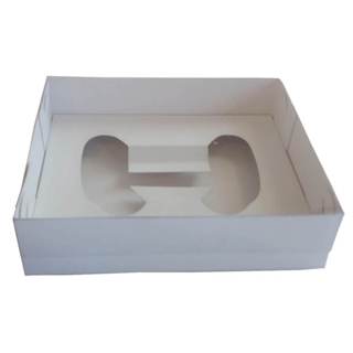 Caixa para Joystick 15x12x4 BWB 9661 BRANCO Tampa PET Embalagem Com 10 em Oferta na Shopee