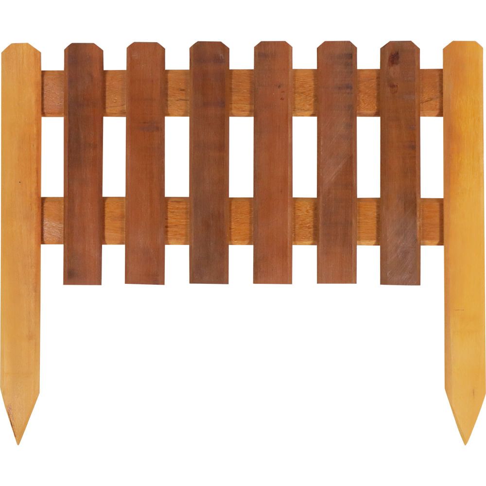 Cerca de Madeira Eucalipto Ripada Tratada 50x60cm Horta Jardim Bel