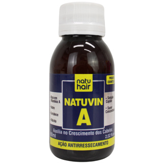 Solução Capilar NatuVin A NatuHair Super Crescimento Antiqueda Capilar Brilho Fortalecedor de fios em Oferta na Shopee