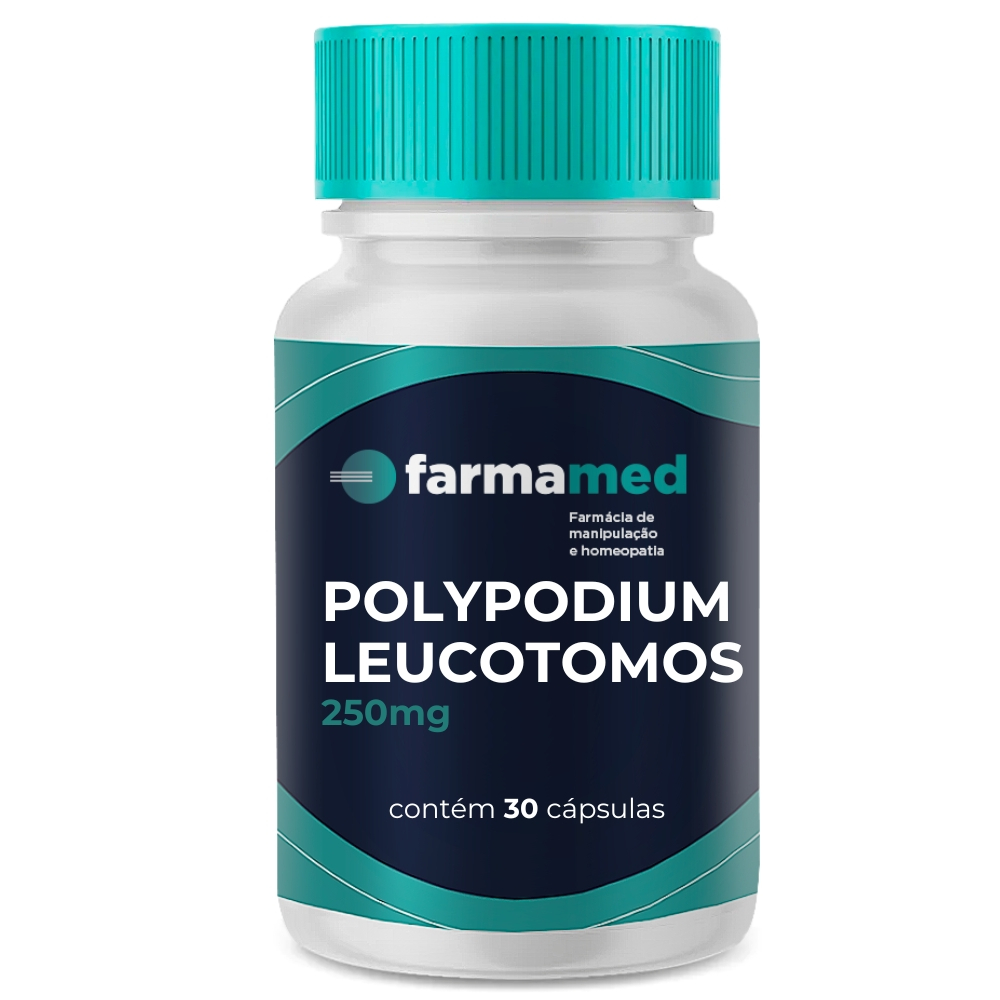 Polypodium Leucotomos 250mg - Fotoprotetor; Antioxidante