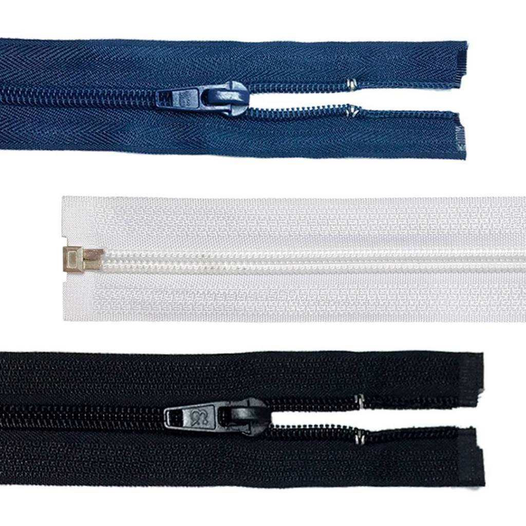 Zíper Jaqueta  Nylon 40 cm Cores ziper 5mm Destacável em Oferta na Shopee