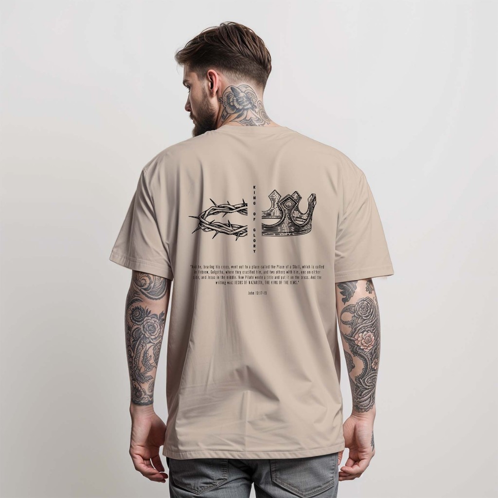 Camiseta T-Shirt Masculina King Of Glory 100% Algodão Street Wear Manfinity Plus Size